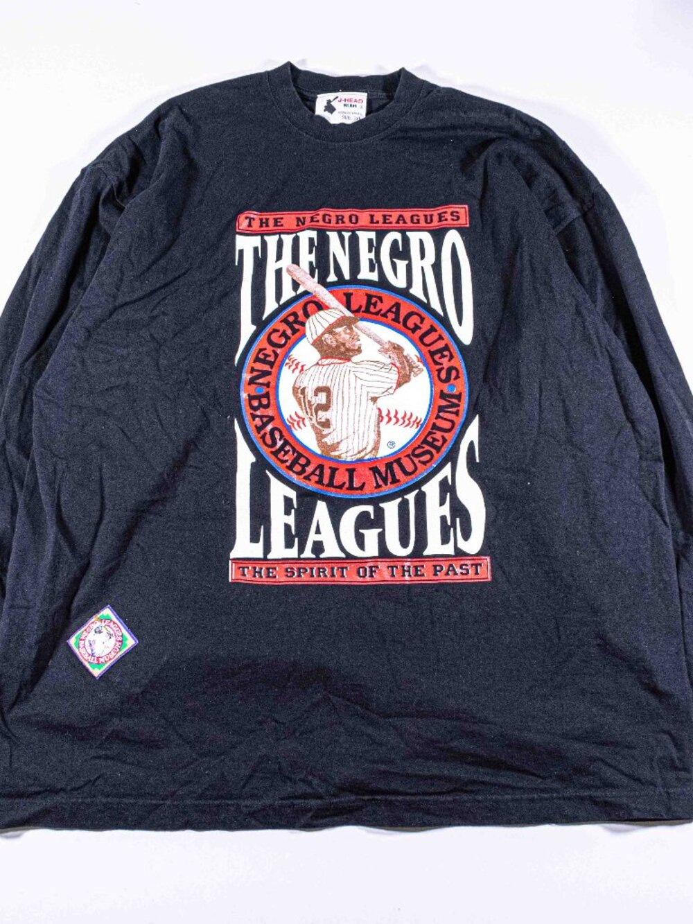 Vintage Negro League Baseball Museum Long Sleeve Shirt Mens 3XL USA Made